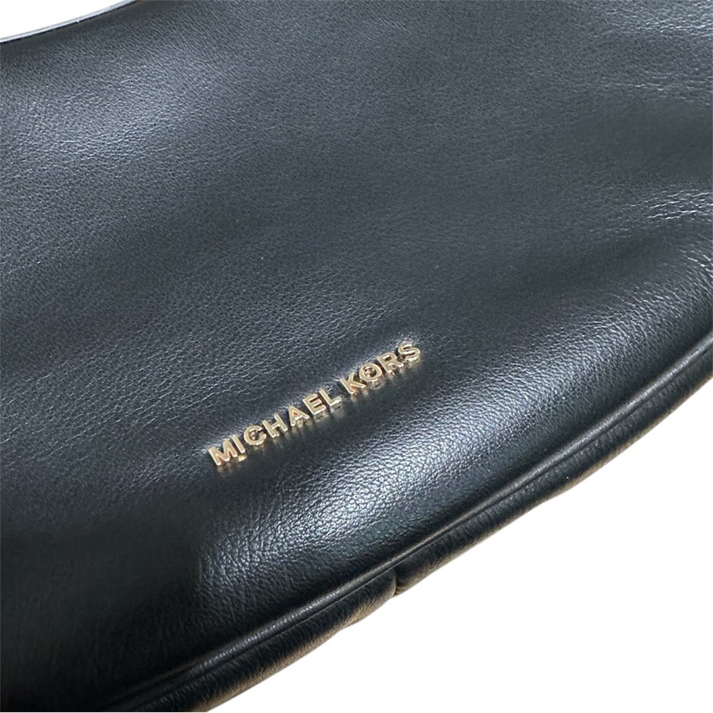 MICHAEL Michael Kors Medium Avra Sling Crossbody Bag in Black - Picture 9 of 13